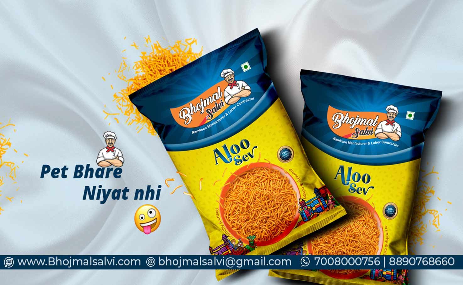 Bhojmal Salvi Namkeen Manufacturing and Labour Contractor