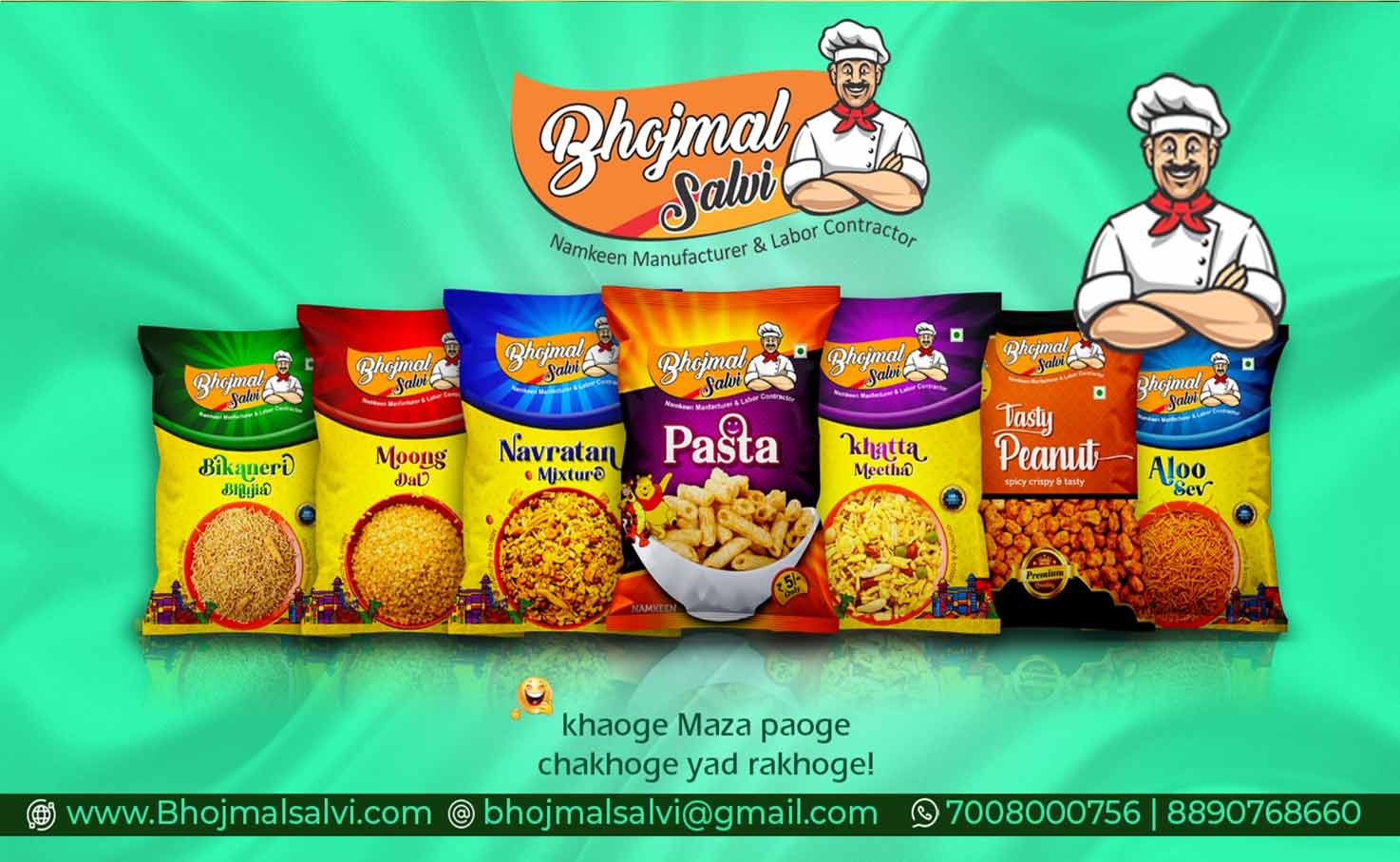 Bhojmal Salvi Namkeen Manufacturing and Labour Contractor